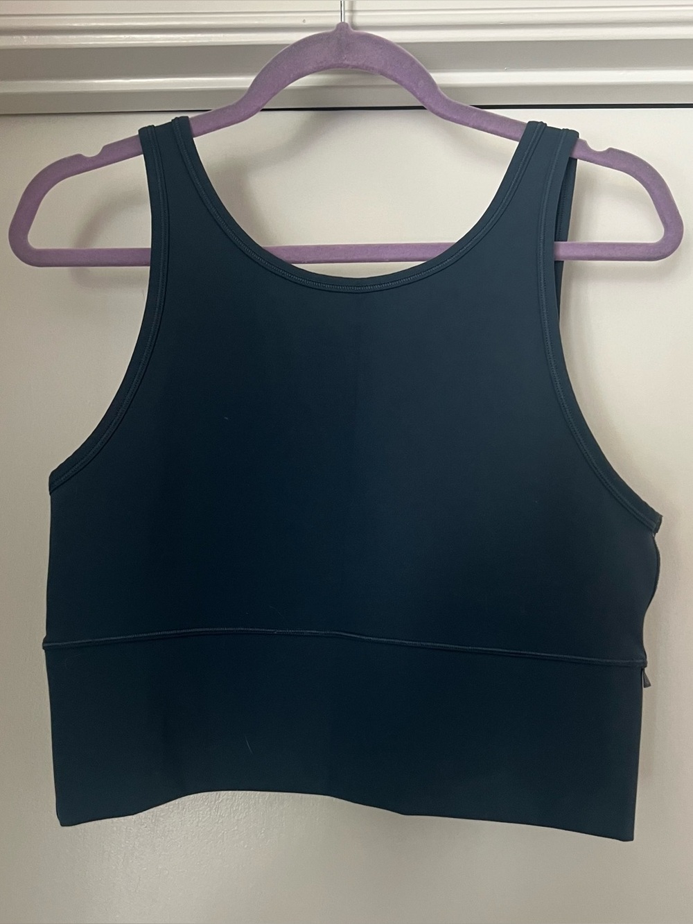 Lululemon Power Pivot Everlux Tank Top in Iron Blue